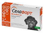 KRKA Селафорт для собак 5,1 - 10 кг (1 пипетка)