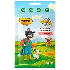  Мнямс Мясные кубики из ягненка для кошек (Фермерская Ярмарка)