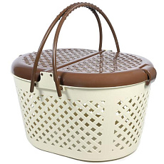 Triol 1045-2 Переноска из пластика овальная М