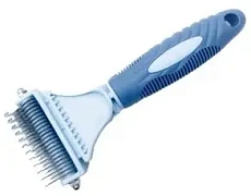 PetStar Колтунорез 11/23 зубьев, синий