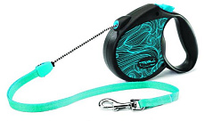 Поводок-рулетка Triol by Flexi Colour Blue трос 5 м (S)