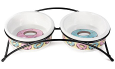 Triol Миска на подставке Пончики