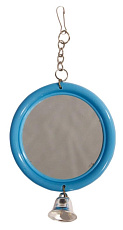 Triol 061KX Игрушка для птиц "Зеркало с колокольчиком"