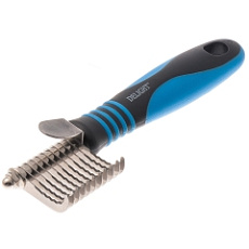 DeLIGHT Колтунорез боковой "мини" 11 лезвий загнут