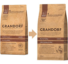 Grandorf Adult Medium & Maxi (Утка, индейка)
