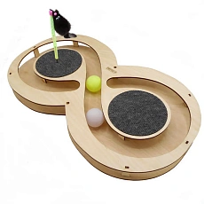 GoSi Игровой трек для кошек Восьмерка