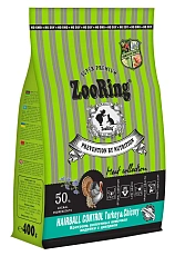 ZooRing Hairball Control Adult Cat (Индейка с цикорием)