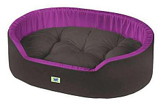 Ferplast Софа DANDY, черный/фиолетовый