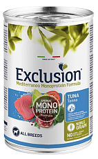 Exclusion Monoprotein Noble Grain Adult All Breeds (Тунец)