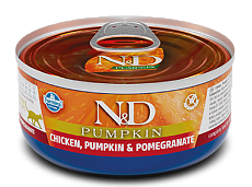 Консервы Farmina N&D Pumpkin Cat (Курица, тыква, гранат)