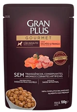 Granplus Gourmet Пауч для собак (Лосось, цыпленок)