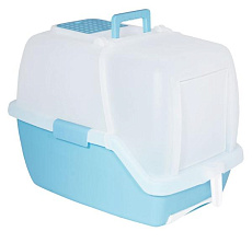 Triol P910 Туалет закрытый для кошек (совок+сетка)