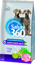Salute 360 Puppy Medium/Maxi (Утка, овёс)