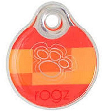 Адресник пластиковый RogZ ID Tag Tango Paws