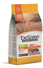 Exclusion Farm Adult Large Breed (Курица, утка и яйца)