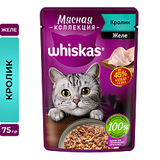Whiskas Мясная коллекция (кролик в желе)