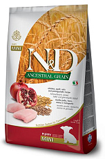 Farmina N&D Ancestral Grain Puppy Mini (Курица и гранат)