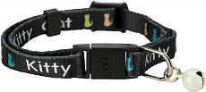 Trixie Ошейник для котят Junior с рисунком и колокольчиком регулируемый