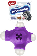 GiGwi Кость Квадробон, нейлон + резина