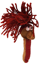 Magic Cat Игрушка для кошек Toy cotton worm, 13,75 см