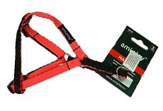 Шлейка регулируемая AmiPlay Fusion (Красная)