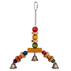 Triol Игрушка для птиц Бусинки, 25х22 см