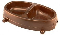 For Friends Миска двойная пластмассовая, 0,3 л