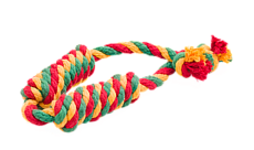 Doglike "Dental Knot" Сарделька двойная, цветная