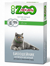БИОошейник антипаразитный ЭКО ZOOЛЕКАРЬ, 35 см