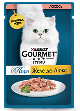 Gourmet Перл Желе-Де-Люкс с лососем в желе