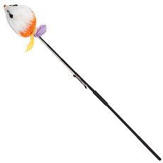 Triol Удочка-дразнилка Пушистая мышка