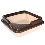 Лоток с бортом Triol P755 квадратный