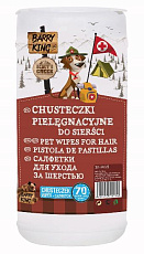 Barry King Салфетки для ухода за шерстью, 70 шт