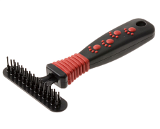 Hello Pet Расческа-грабли 25 зубьев, двухрядная