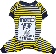 Doggy Dolly Комбинезон в желтую полоску