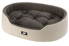 Ferplast Лежанка DANDY, серый/черный