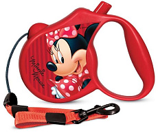 WD1003 Поводок-рулетка Triol "Minnie" трос 3 м (S)