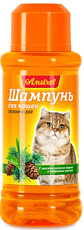 Amstrel Шампунь ранозаживляющий для кошек (кедр/чайное дерево)