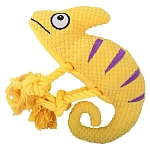 Mr.Kranch Хамелеон с канатиками и пищалкой 26 см