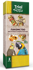 Triol Original Лакомство для попугаев с фруктами и мёдом