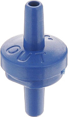 Barbus Обратный клапан синий, 4 мм