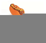 Beeztees Игрушка для собак (Сэндвич, гамбургер, хотдог) 11 см