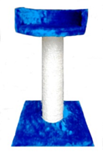 Happy Animals Когтеточка с лежанкой разборная, 50 см