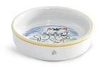 Beeztees Миска фарфоровая с изображением кошки
