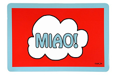 CAMON Коврик под миску с буквами MIAO!