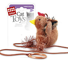 GiGwi Петушок-дразнилка на палец, 10 см