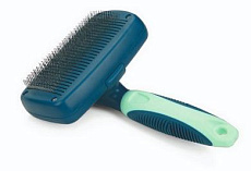 Beeztees Пуходерка самоочищающаяся большая, 17 см