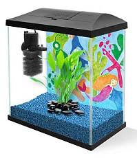 Aquael Аквариум Leddy Mini, черный