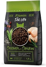 Fitmin For Life Castrate Cat (Курица)