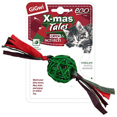 GiGwi X-mas Tales Мячик с колокольчиком